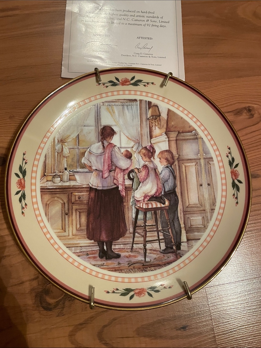 Trisha Romance Collector Plate
Sun Bath